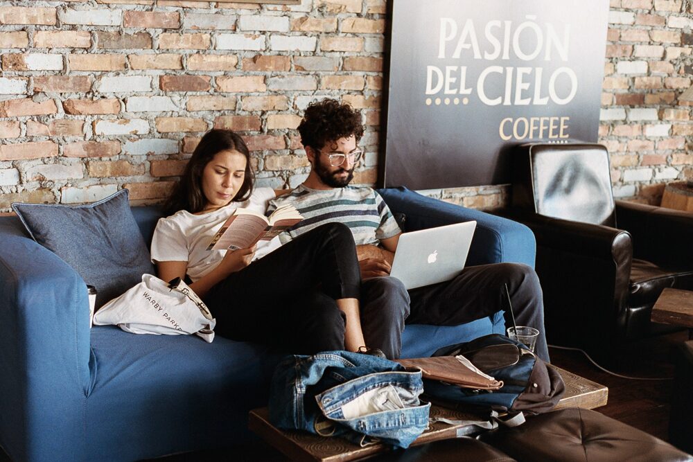 Pasion del Cielo Coral Gables coffee shop with a great selection of coffees and empanadas.
