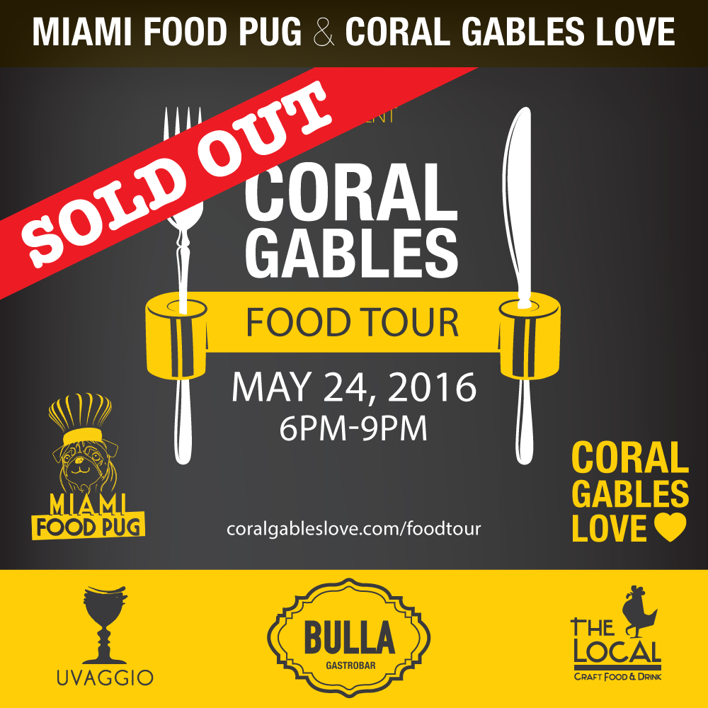 The Coral Gables Food Tour May 2016