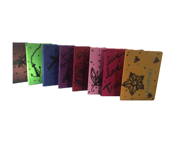 Holly A. Jones Art To Wear Collection Passpoert Holder 