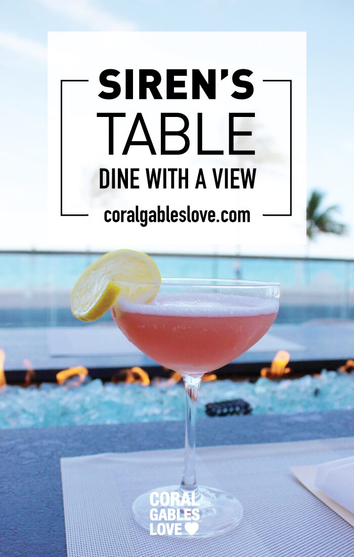 Sirens Table Ft. Lauderdale Restaurant with a view