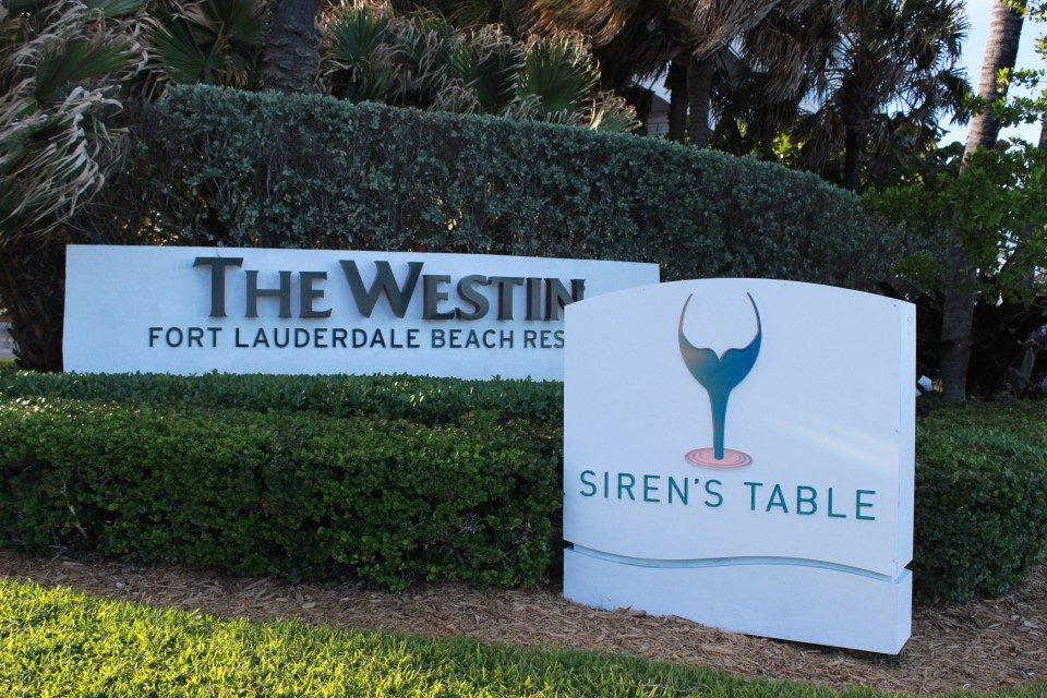 Sirens Table Ft. Lauderdale Dinner with a view