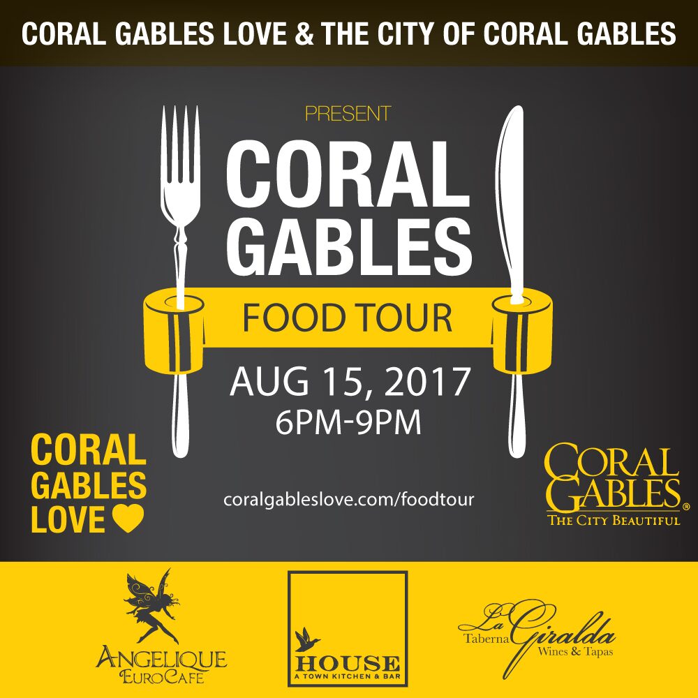 Coral Gables Love August Food Tour