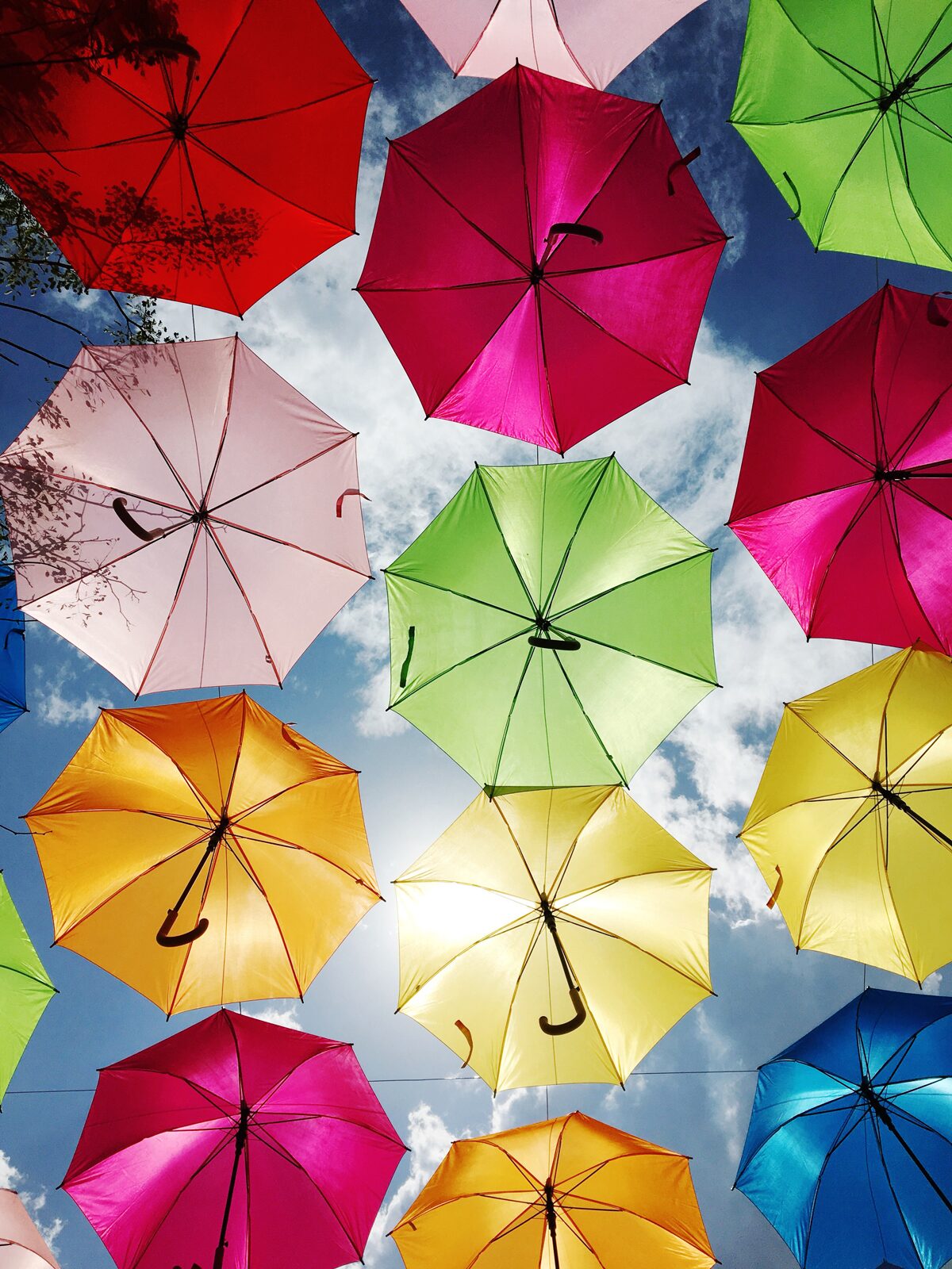 Miami Umbrella Sky Project - Instagram Hot Spot. Add to your bucket list when visiting Miami, Florida.