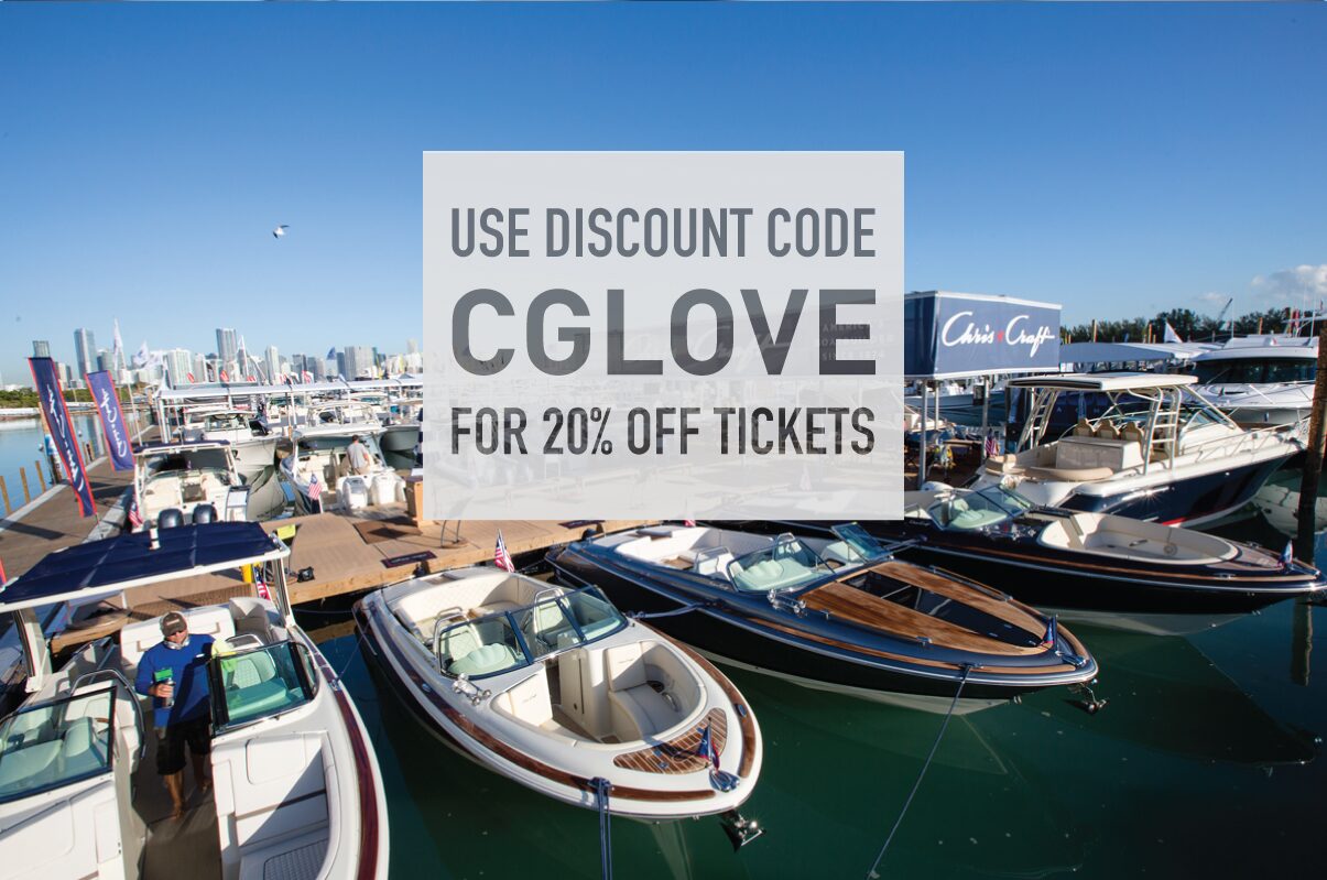 Miami International Boat Show 20% Off Discount Code CGLOVE