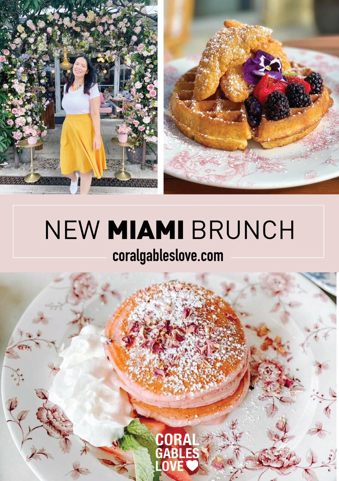 Miami Brunch Hostspot Little Hen in Midtown Miami with Instagrammable location and food outdoor seating