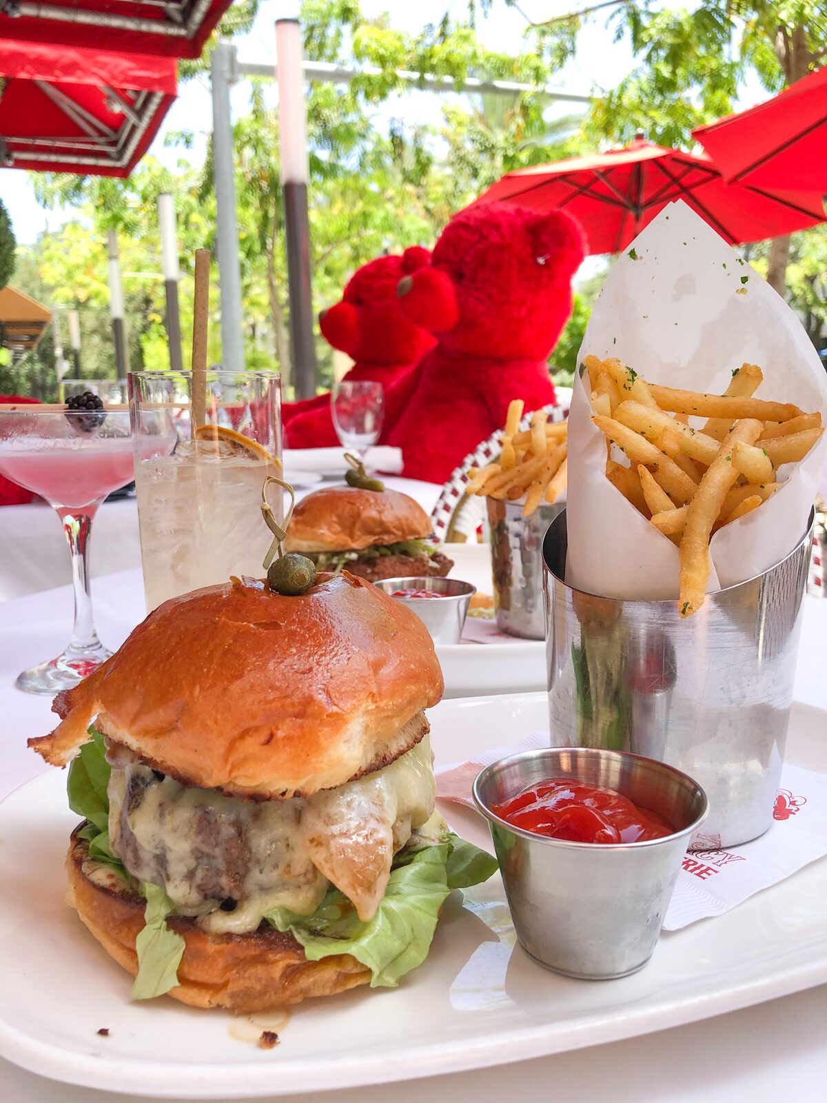 The Gramercy New Restaurant in Coral Gables burger wuth waguy beef